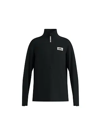 ODLO | Kinder Unterzieh Zipshirt Classic Fleece | schwarz